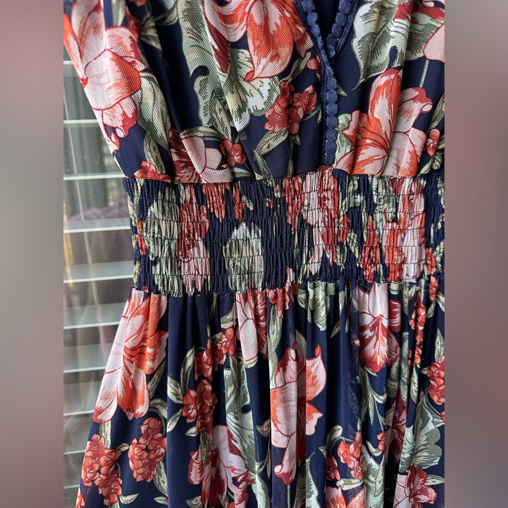 🔥 Enfocus Studio Women’s Floral Lined Dress Pockets - Picture 7 of 9